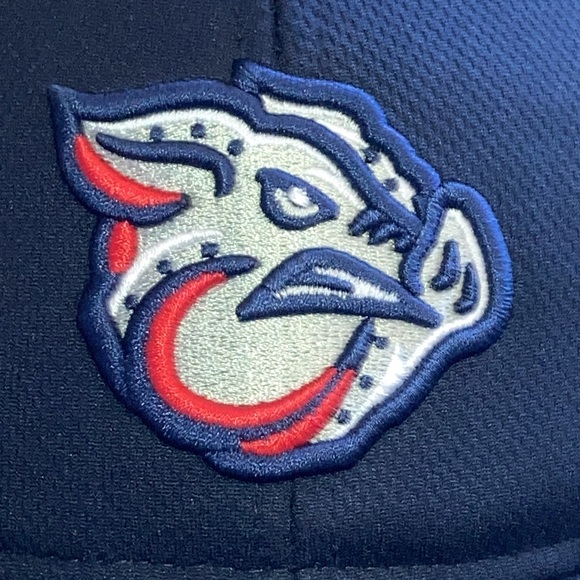 Lehigh Valley Iron Pigs Hat Navy Adjustable Baseball Cap OSFM OC Sports MiLB - Picture 2 of 9